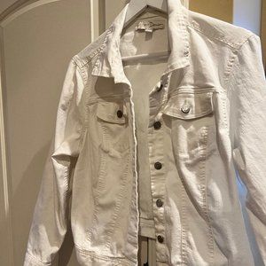 White Jean Jacket